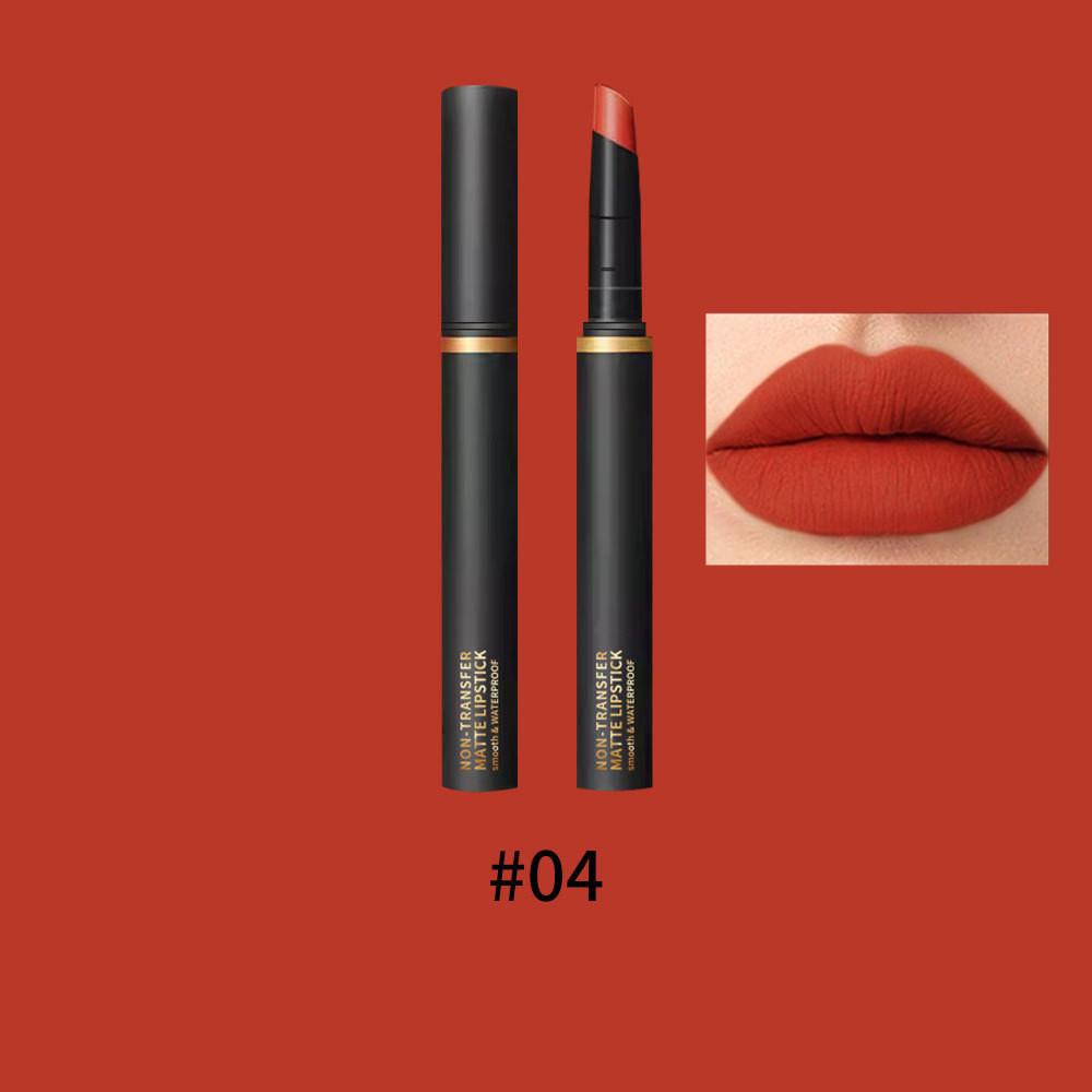 Misiou Beauty Velvet Matte Thin Tube Glaze для губ, бархатная матовая помада, легко окрашивается, не легко окрашивается, не легко выцветает