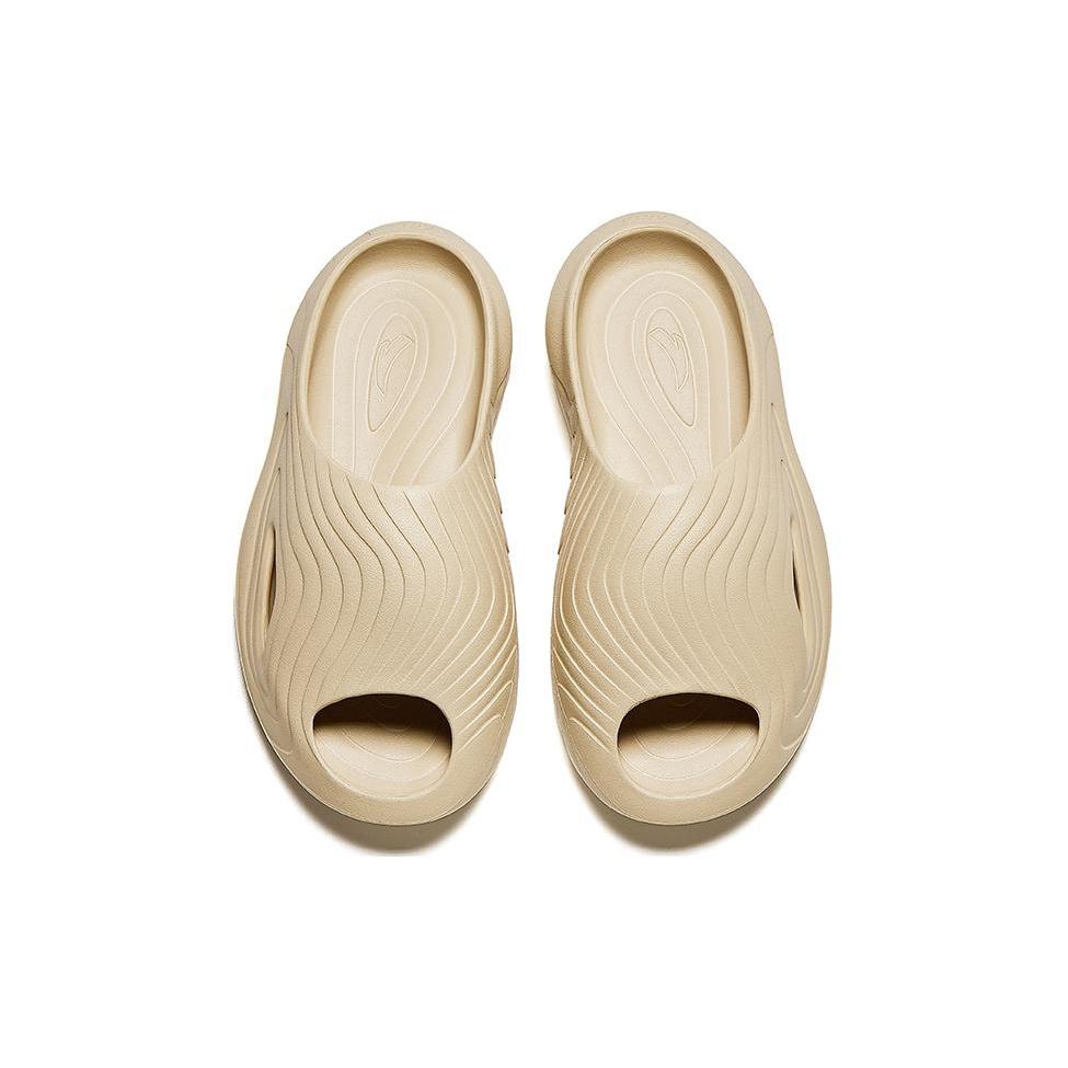 Anta Dolphin Platform Sports Slippers Men's Light Brown 912428538-2