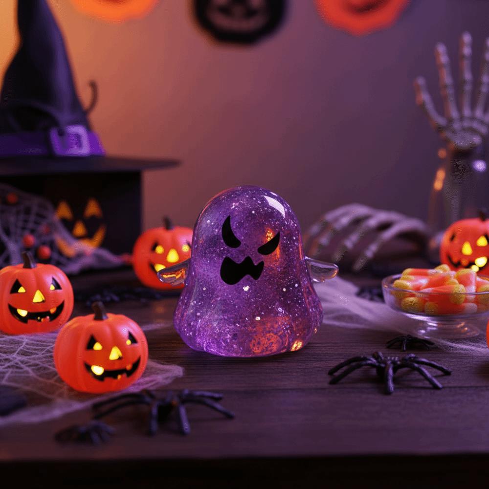 Soft Maltose Squeezing Fidget Toy with Sequins Fidget Squishy Toys Relax Ghost Sensory Toy Daily