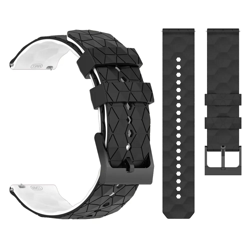20mm 22mm Silicone Universal Band For Garmin/HUAWEI/Samsung/Amazfit/Xiaomi/Redmi Watch Strap For Men and Women Watchband Correa