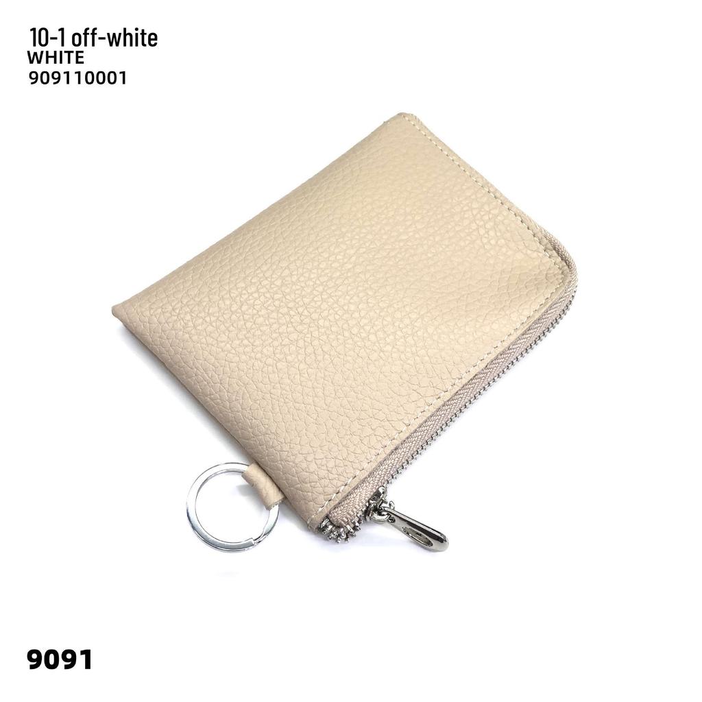 Многофункциональный кошелек из коровьей кожи для монет и визитниц с кольцом для ключей