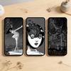 AAA Манга Дзюндзи Ито Покрытие Чехол Для Телефона Для Samsung Galaxy A73,A72,A71,A70,A53,A52,A51,Другие Мягкий Черный Чехол