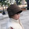 Fisherman Fashion Kids Hat Cotton Warm Bucket Style For Toddler Outdoor Hat Warm