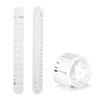 Silicone  Note Wrist Band Reusable Writeable Pocket To-do List Wrist Strap Waterproof Erasable with Scale for Elderly
