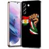 Чехол для телефона Samsung Galaxy S24 Ultra S23 FE S22 S20 S21 5G S10 S9 Plus S10E S8 Мягкий силикон Прозрачный Чехол с флагом Курдистана