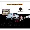 EU Stock Erisin ES680 2 Modes AHD 720P-25FPS CVBS 150° Angle Mini Car Rear View Camera for AHD PAL CVBS Camera Car Radio