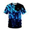 Streetwear Rubik's Cube Design T-Shirt for Men Fashion T Shirts 3D Printed Originality Summer Casual Short Sleeves Round Neck Tops Sport Loose Tee