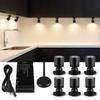 Mini LED Cabinet Spotlight 12V Jewelry Shelf Lamp Counter Closet Showcase Display Ceiling Lights With Dimmer Switch