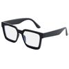 Fashion Square Full Frame Flat Glasses For Men And Women Anti-Fatigue Computer Anti-Blue Light Glasses