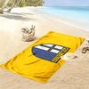 Пляжное полотенце с принтом Parma Calcio, Большое мягкое быстросохнущее полотенце для пляжа, кемпинга, плавания