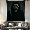 Scream Wall Tapestry Aesthetic Wall Hanging Printed Fabric Blanket Decorative Tapestries for Bedroom Living Room Home Decor