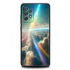 Чехол для телефона "Звезды Земли Космос" для Samsung A51 A71 A21S A12 A11 A15 A25 A31 A41 A23 A33 A53 A73 A03S A05S A13 5G A35 A55
