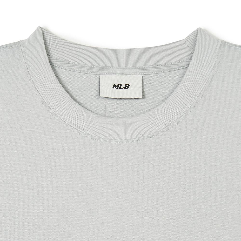 New MLB SS24 T Shirt Unisex Light Gray 3ATSB1143-43GRL