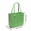EVA Beach Bogg Bag Водонепроницаемая летняя корзина для хранения вещей для путешествий на открытом воздухе Сумка для пикника Женская сумка для покупок Резиновая сумка