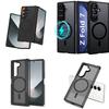 Translucent Shock Absorbing Magnetic Shockproof Armor Phone Back Cover for Samsung Z Fold 7 6 8 Wide All Inclusive