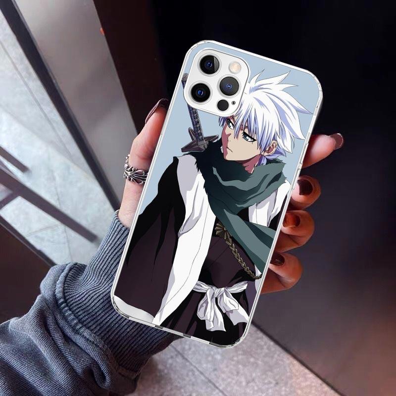 Hitsugaya Toushirou Bleach Phone Case For iPhone 17 Air 11 13 Mini 14 15 Plus 16 12 Pro Max 16E SE 7 8 Pattern Soft TPU Back Cov