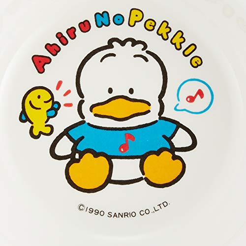 Seibu Shoji Daiwa Children's Duck Peckle Fruit Plate, Melamine Resin, Japan, RHL20