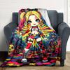 Dc Character Joker Harley Quinn Blanket Ultra-Soft Suitable for Picnics Office Chair Bedding Four Seasons Multipurpose Modern