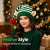 Soft Warm Xmas Knitted Beanie Thick Christmas Pointed Hat Funny Cosplay Hat  Family Gathering