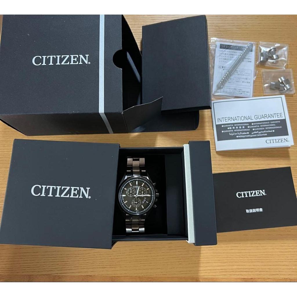 Б/у Citizen H610-T024572 Atessa Мировое время Солнечные радиоуправляемые
