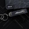 1PCS Motorcycle Keychain For Suzuki Katana GSX 400 600 650 750 1000 F Logo Widget Ornaments Metal Carbon Fiber Leather Key Chain