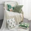 45X45Cmnew Modern Simple Green Cushion Digital Printing Throw Pillow Cover Home Sofa Pillow Cover Without Pillow Core