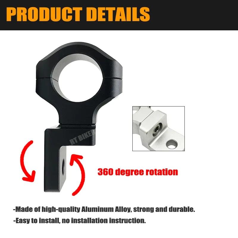 2pcs Fog Lights Brackets For BMW R1200GS R1250GS R 1200 GS LC R 1250 GS ADV 2004-  Auxiliary Lights LED Lights Bracket