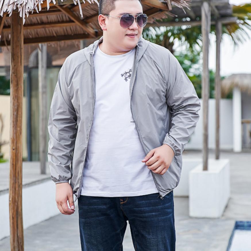 Летняя тонкая солнцезащитная одежда большого размера, мужская быстросохнущая солнцезащитная одежда больших размеров M-10XL