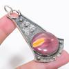Natural Mookaite Gemstone 925 Sterling Silver Jewelry Pendant 2.99" Y9t20