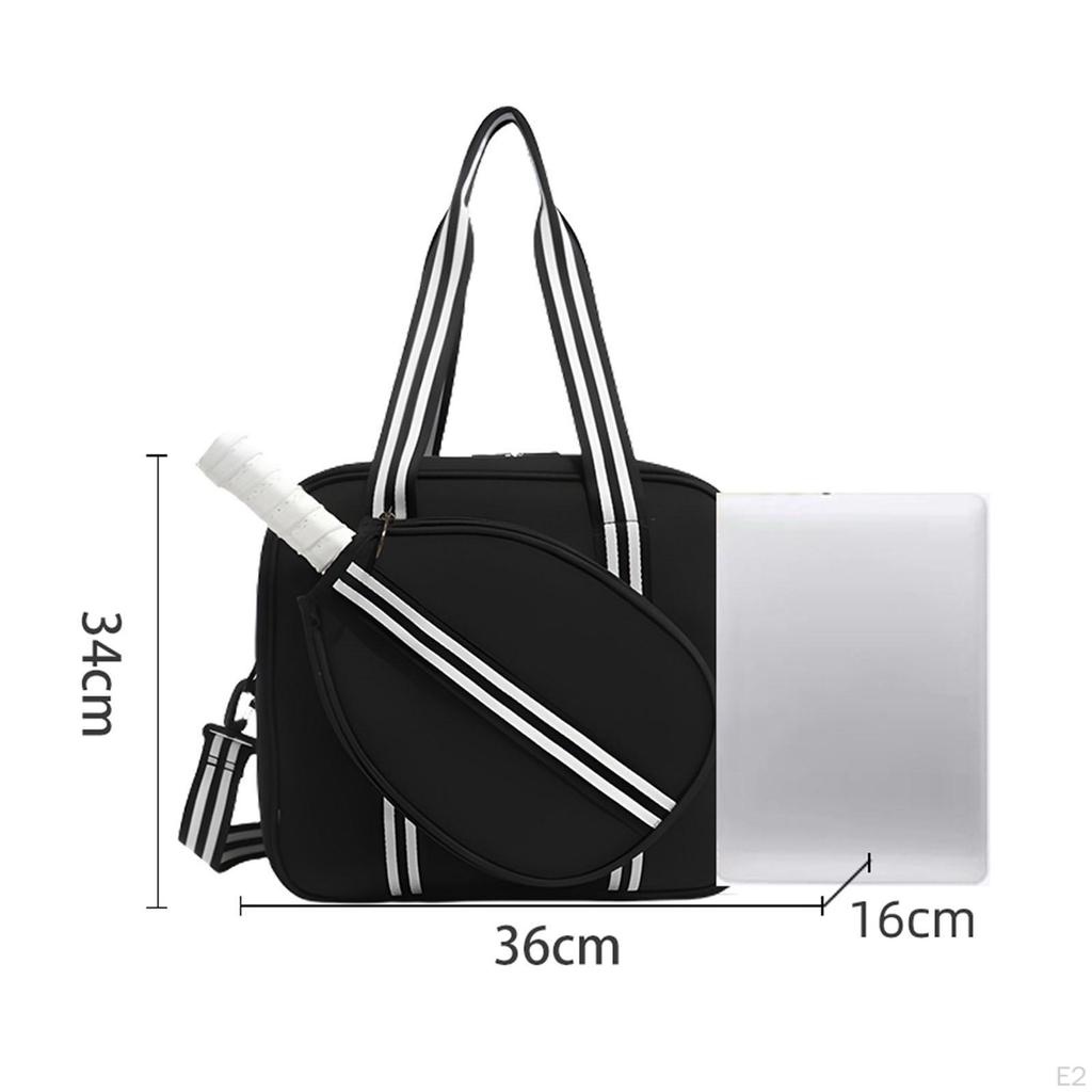 Сумка для тенниса Бадминтон Профессиональная водонепроницаемая неопреновая переноска для ракеток Pickleball Фитнес