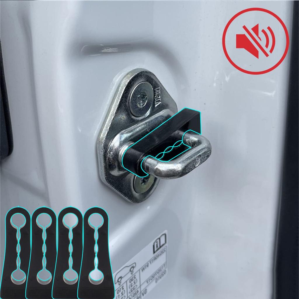 XUKEY Амортизатор замка двери автомобиля Буфер замка двери автомобиля Демпфирующий амортизатор Подходит для Mitsubishi