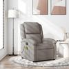 VidaXL Reclining Massage Armchair, Relaxation Chair with Backrest and Footrest, Reclining Seat, TV Armchair, 371771