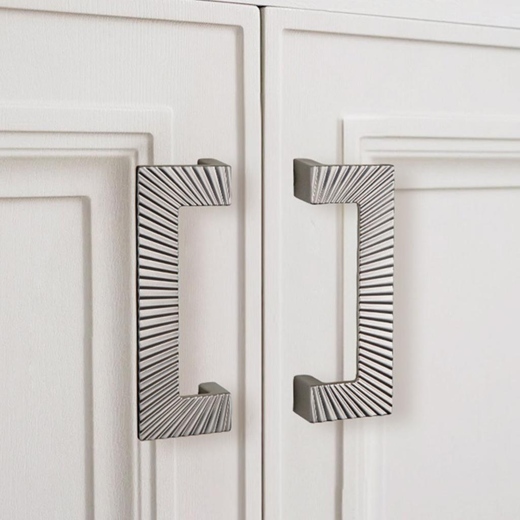 Пара ручек для ящиков в винтажном стиле, антикварные металлические ручки для шкафов, устойчивые к коррозии ручки для шкафов, набор для домашнего декора