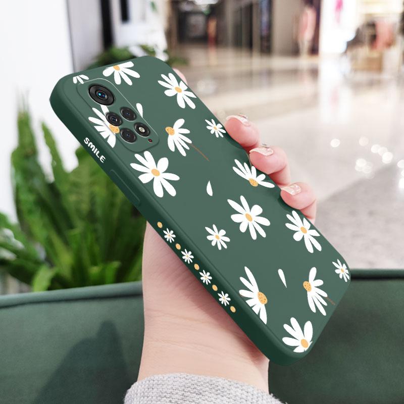 Plain Daisies Phone Case For Xiaomi Redmi Note 15 Pro Plus 4G 5G Silicone Cover
