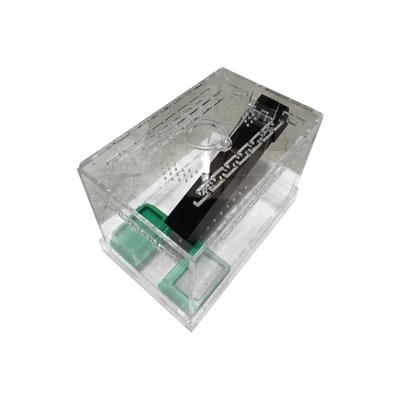 Акриловые террариумы для содержания сверчков с кормушками и вентилируемой конструкцией для наблюдения за насекомыми