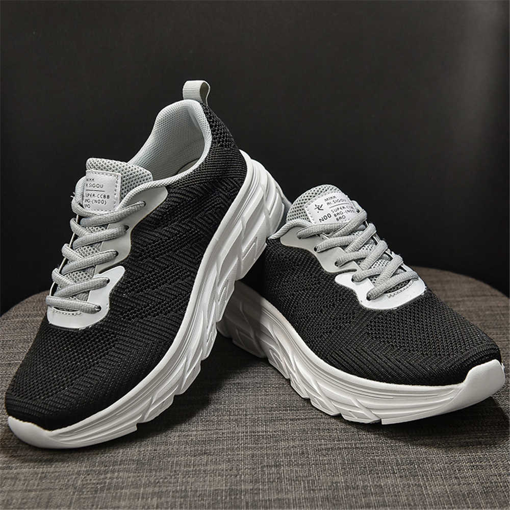 Knitted Slip Resistant Woman Sports Shoes Mary Jane Style Sneakers Luxury Woman Moccasins Trainers Trends Novelty Obuv