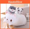 Cute Cartoon Animal Strip Plush Toy Elephant Dinosaur Hamster Deer Children Gift