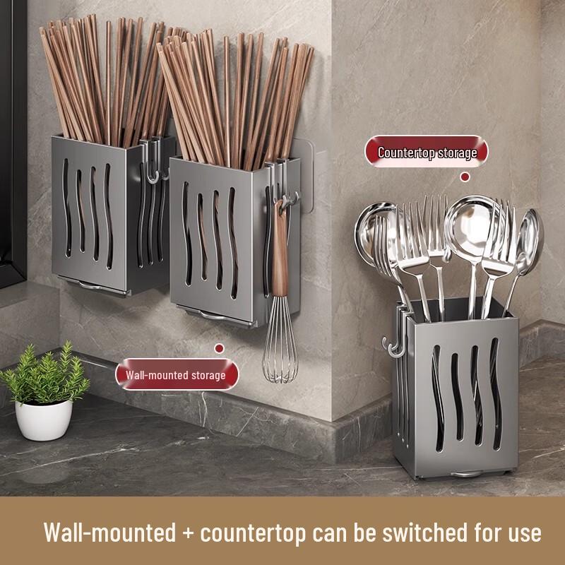 Zhaoran Wall-Mounted & Tabletop Chopstick Holder