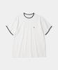 UNIFORM BRIDGE Футболка с коротким рукавом и полосками Slub Off White