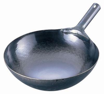 Yamada Kogyo Iron Hammered One Hand Wok Толщина 45 см ATY9245 (Пластина 1,6 мм)
