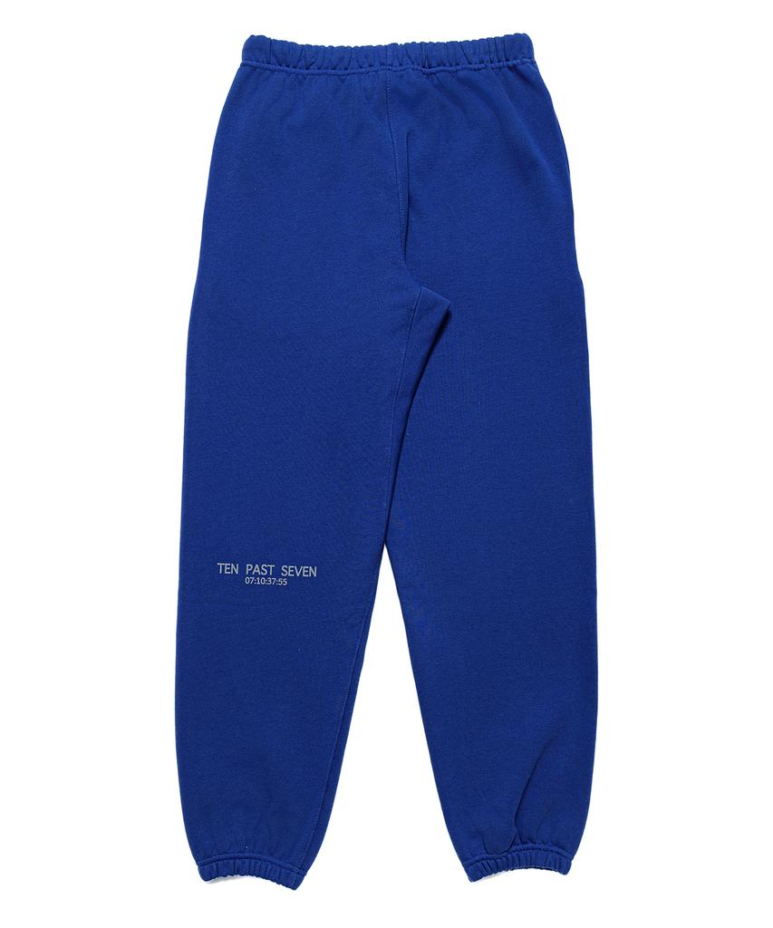 TEN PAST SEVEN Logo Jogger Pants - Blue