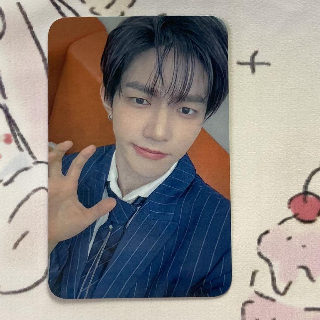 [USED] ZB1 Zhang Hao BLUE PARADISE Popular Song Sanok Trading Card