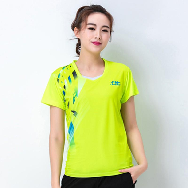 Unisex Badminton Shirt Men Women Sport Training Competition Top Quick-Dry Blend Fall Winter Wear