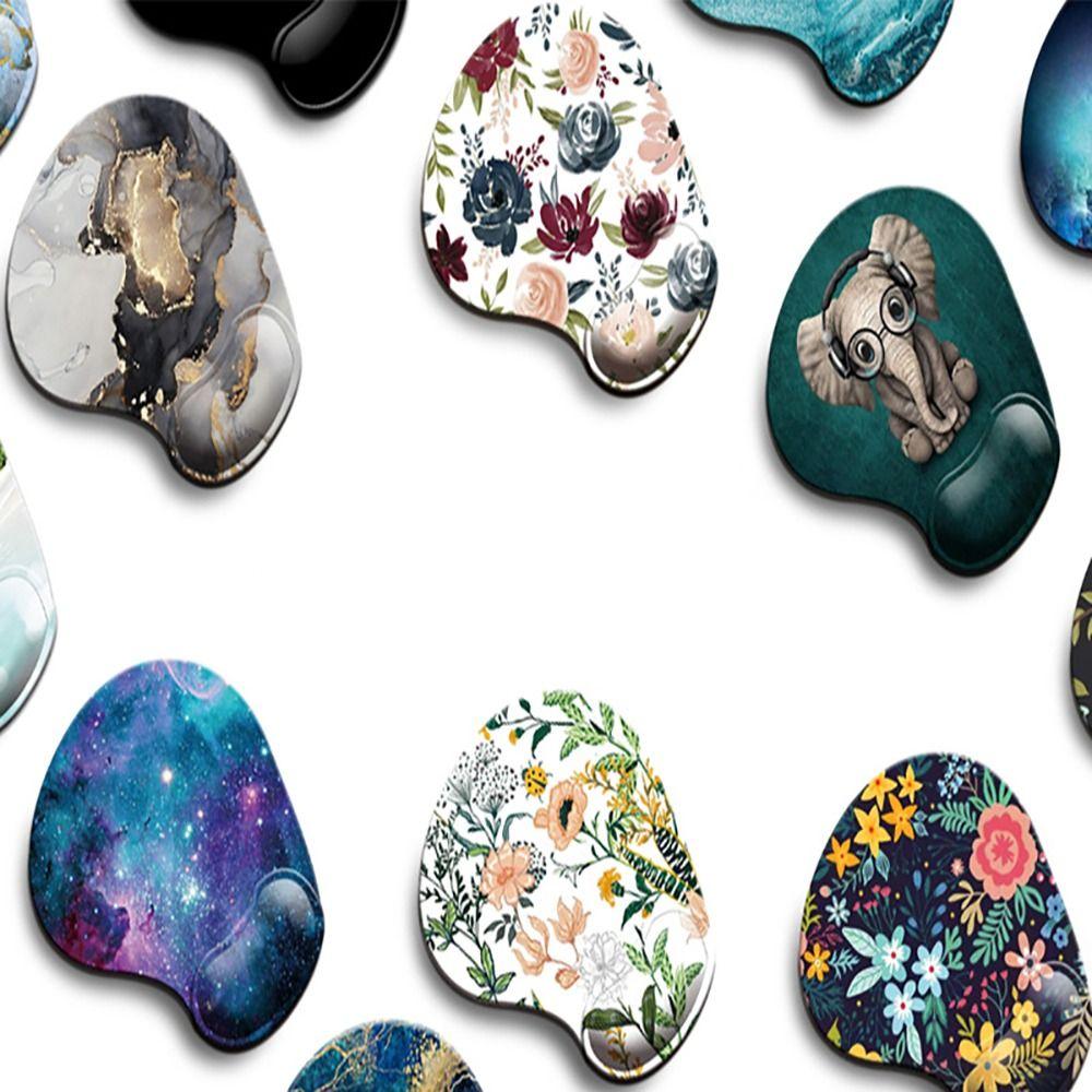 Игровой коврик для мыши для домашнего офиса, силиконовый коврик для мыши, поддержка рук, эргономичный коврик для запястья, коврик для мыши