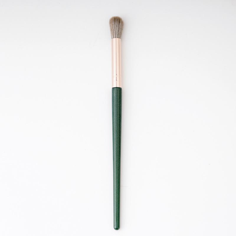 Набор кистей для макияжа Green Cloud из 14 предметов: Инструменты для теней, пудры, тональной основы, румян и теней для носа