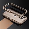 Киберпанк Панк Механический Чехол-Рамка для Телефона для iPhone 16 15 14 13 Pro Max Plus Алюминиевый Сплав Металл Ударопрочный Бампер