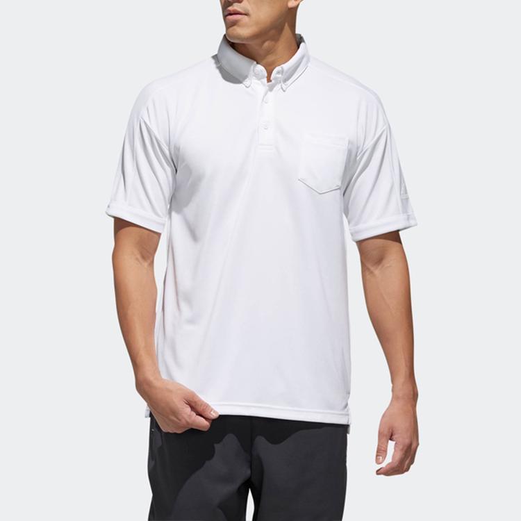 Adidas Рубашка поло с коротким рукавом S2S Pocket, мужская, белая DV0987