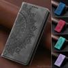 Magnetic Flip Leather Case For Samsung Galaxy S25 S24 Ultra S23 FE S22 S21 S20 S10 S9 Plus Note 20 Wallet Card Phone Cover Coque