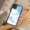 Caroon Cute C-Cinnamorolls PC+TPU Protective Phone Case For IPhone 17 16 Pro Max 15 Plus 14 13 12 11 Cover