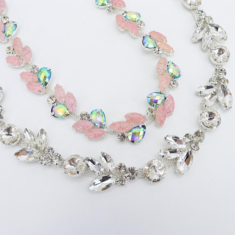 Цепочка с кристаллами Маркиза на когтях для DIY вечернего платья и модных аксессуаров высокого класса